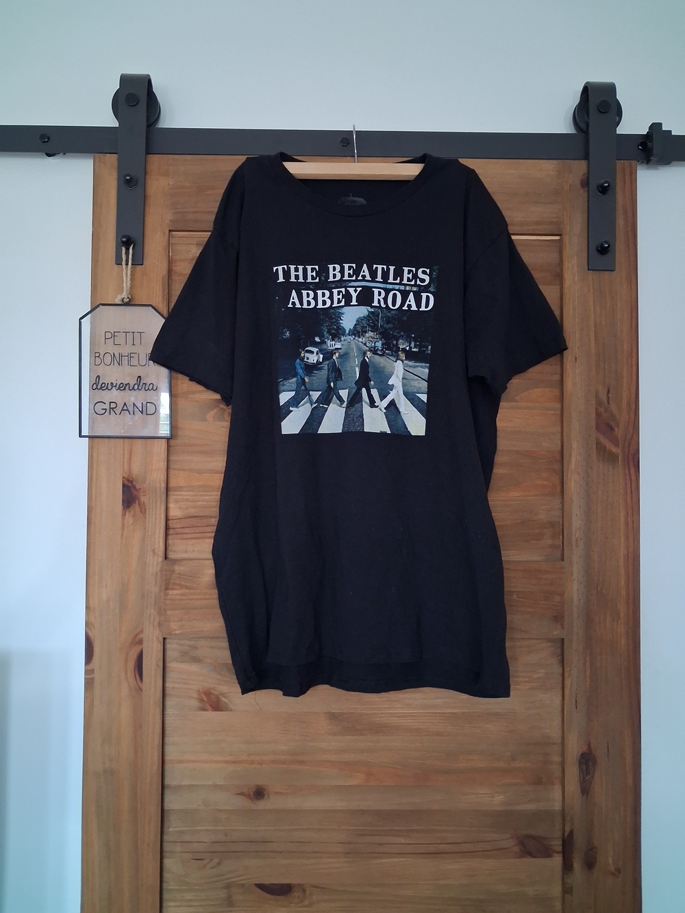 The Beatles Black Abbey Road Band Tee